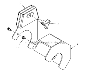 Page V Diagram and Parts List for MK-6020KB  MK Diamond Concrete Saw